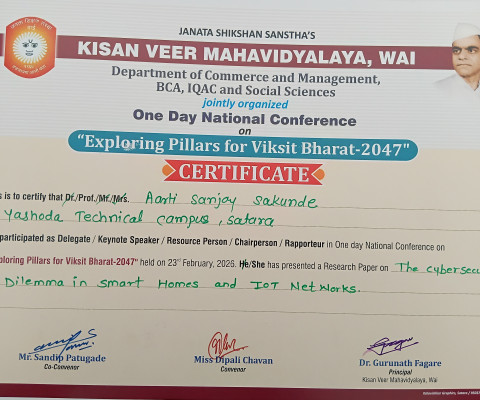 The Cybersecurity Dilemma in Smart Homes and IOT Networks